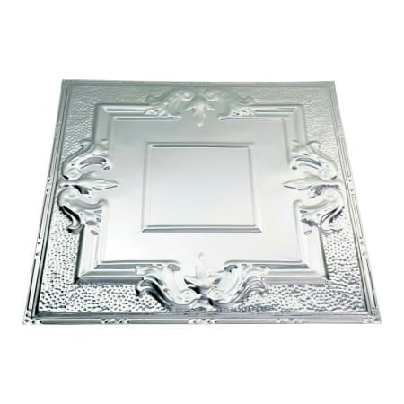Acoustic Ceiling Products Great Lakes Tin Niagara 2' X 2' Nail-up Tin Ceiling Tile in Clear - T54-04